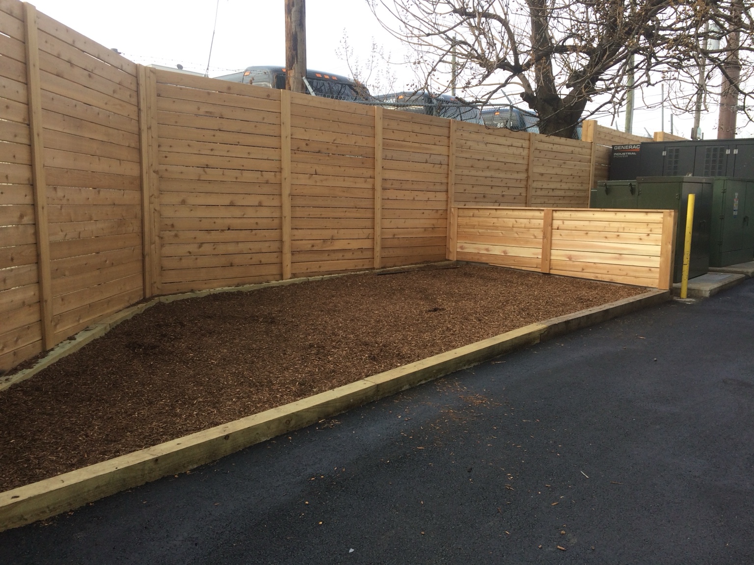 Privacy fencing in Bucks County PA by Patino Builders